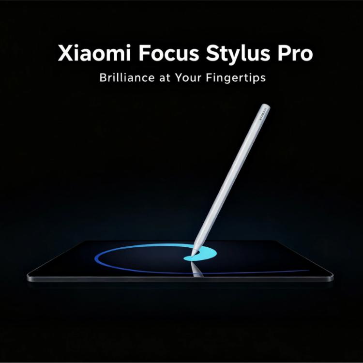Original Xiaomi Focus Pro Stylus Pen For Xiaomi Mi Pad 8 / 8 Pro Tablet Magnetic 16384 Level Sense Draw Writing Smart Pen(White) - 2