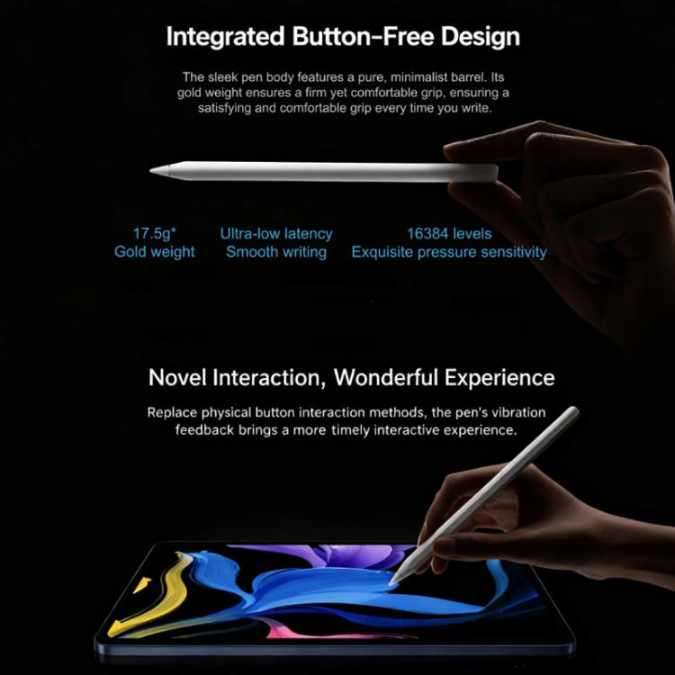 Original Xiaomi Focus Pro Stylus Pen For Xiaomi Mi Pad 8 / 8 Pro Tablet Magnetic 16384 Level Sense Draw Writing Smart Pen(White) - 3