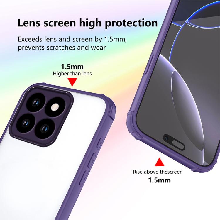 Dedux Cover per Honor Magic 7 Lite 5G (Magic7 Lite) / X9c, Custodia Trasparente Gradiente Protettivo TPU Case, Ultra Sottile Rinforzo a Quattro Angoli