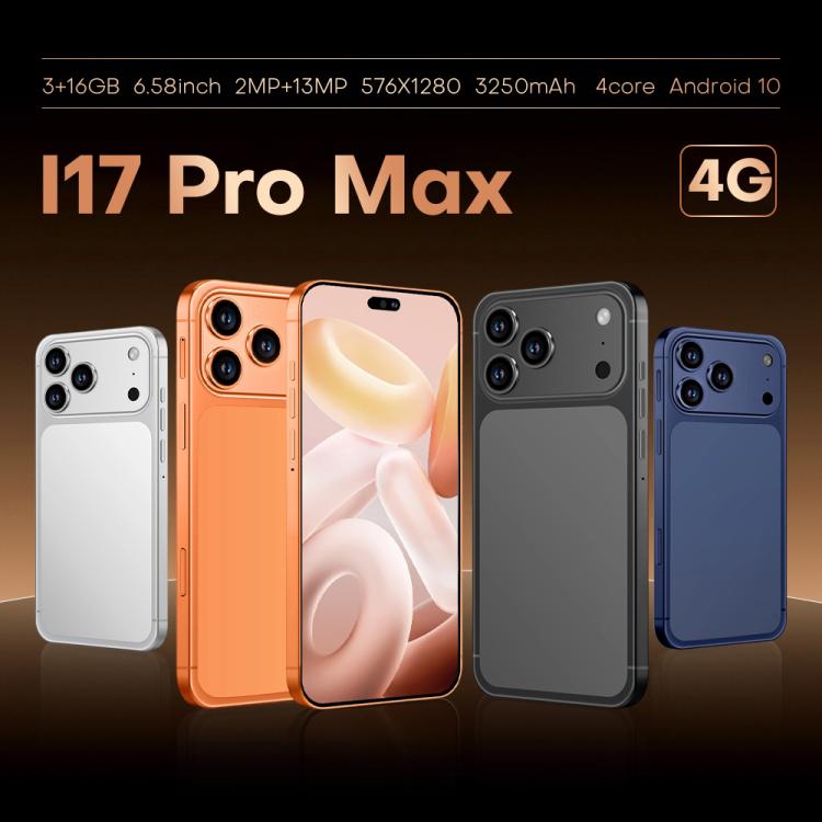I17 Pro Max / THA97, 3GB+16GB, 6.58 inch Android 10 MTK6737 Quad