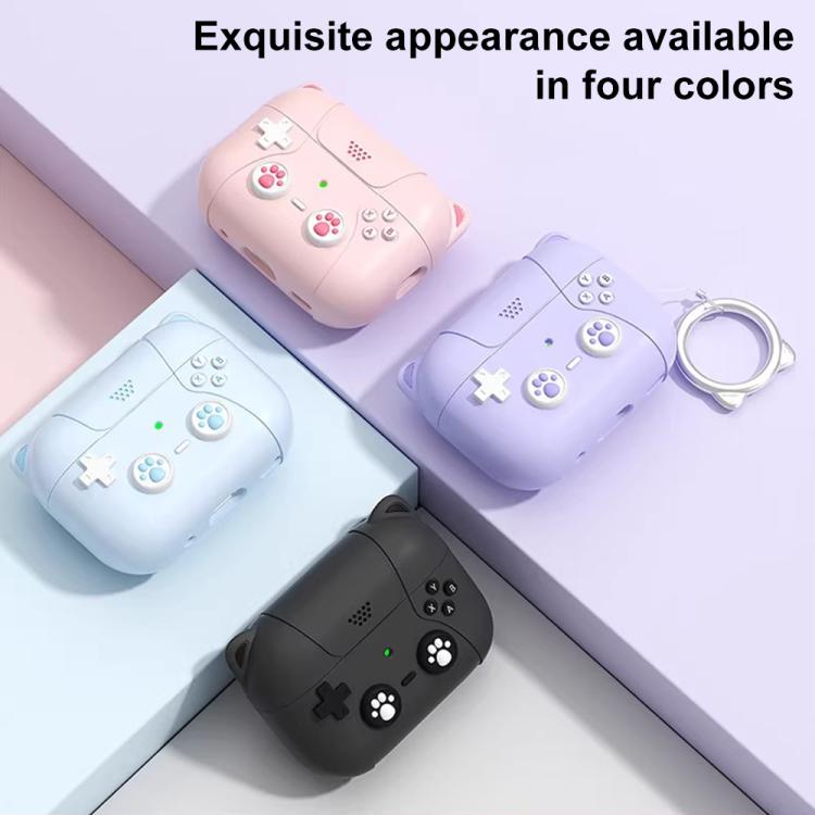 AirPods 4用 XDcase レトロキャットカートゥーンシリコンイヤホン