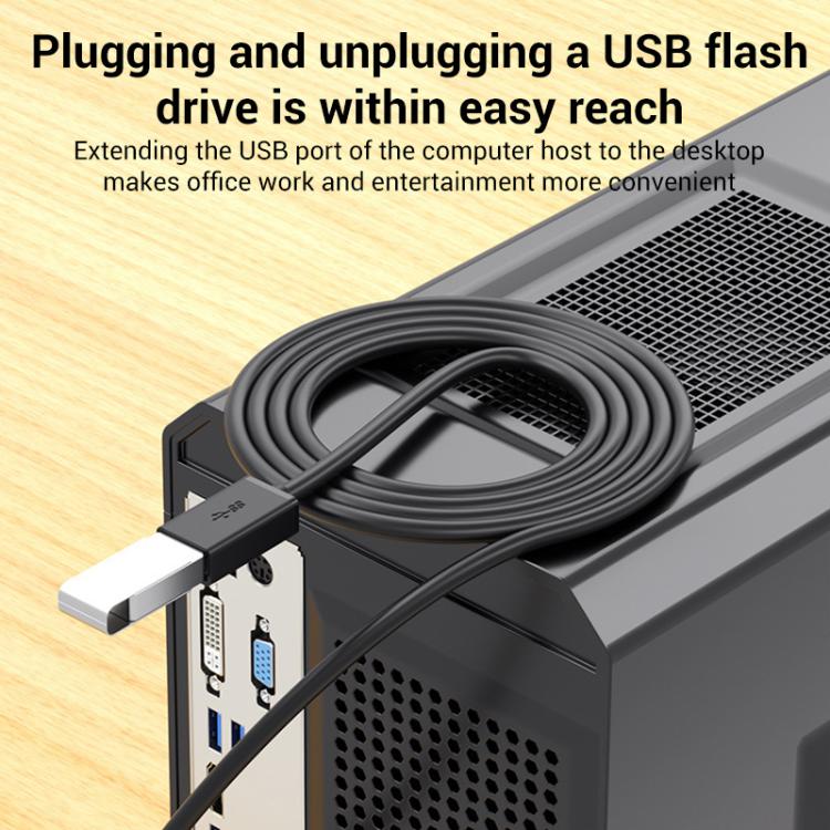 WG138 USB 3.0 Male to Female Extension Cable Extended Data Transfer ...