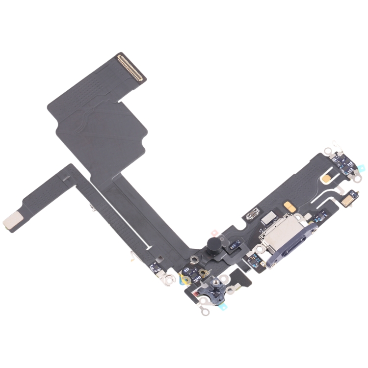 iPhone 15 Pro用 オリジナル充電ポートフレックスケーブル (ブルー)