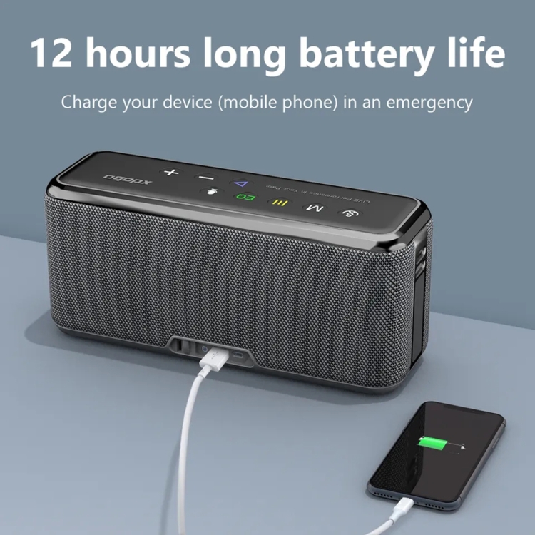 XDOBO X8 最大 100W ワイヤレス Bluetooth スピーカー屋外サブ