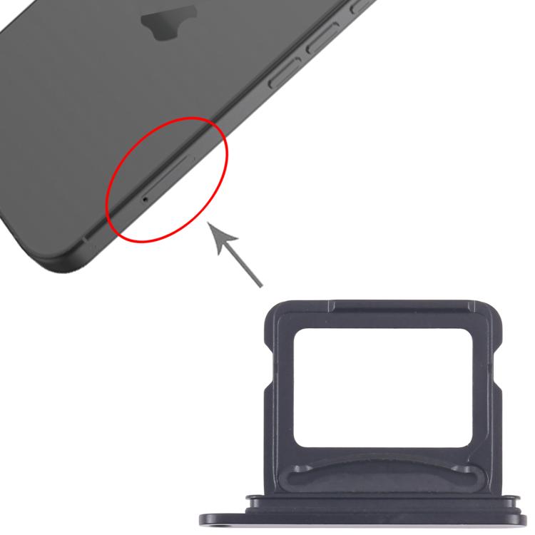 iPhone 17用 SIM + SIMカードトレイ（ブラック）