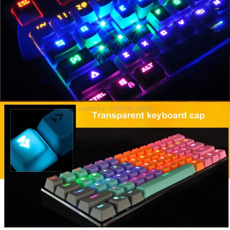 Space Backlit Keycaps