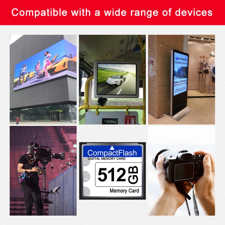 512MB Compact Flash Card - 6