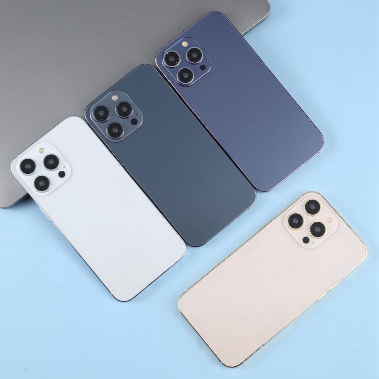 Vetro Posteriore Di Ricambio Per IPhone 14 Pro Max Con Kit Attrezzi - Oro, Compatibile A2894/A2651