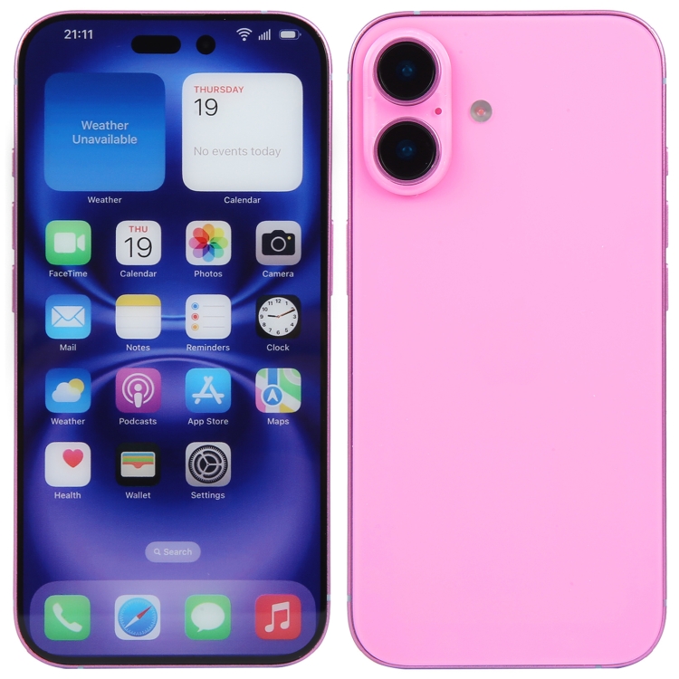 iPhone 16 Plus カラースクリーン非動作フェイクダミーディスプレイ