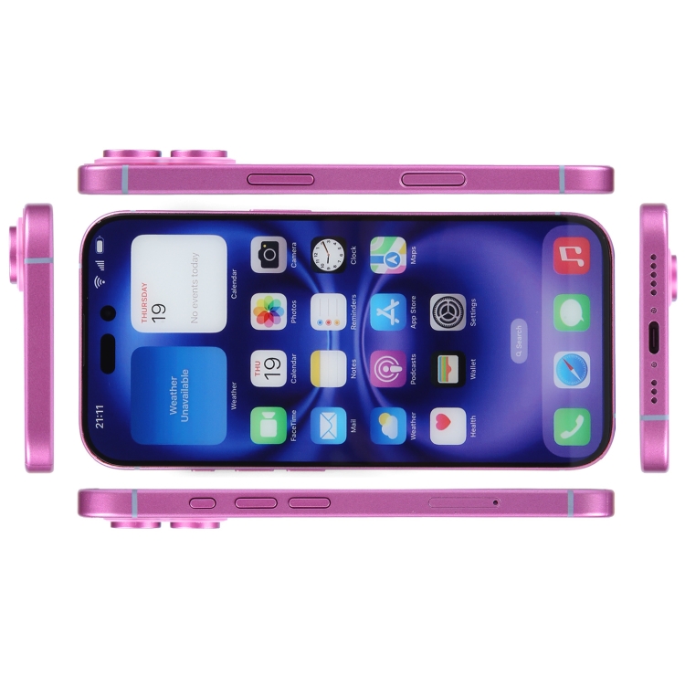 iPhone 16 Plus カラースクリーン非動作フェイクダミーディスプレイ