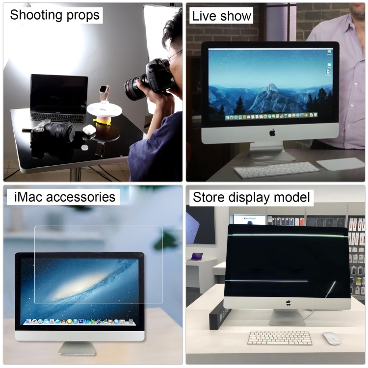 Apple iMac 21.5 インチ ブラック スクリーン 非動作 フェイク ダミー