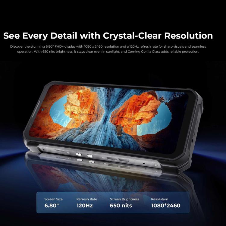 香港倉庫] Oukitel WP100 TITAN 5G プロジェクター対応タフネス