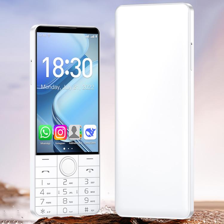 Doov R70 DOOV R70, 6GB+128GB, 4英寸安卓13聯發科MT6765八核, 4G網絡 支持谷歌商店 不帶攝像頭 (顏色:白色)