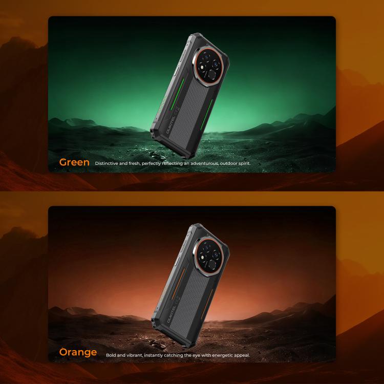 [HK Warehouse] Oukitel G6 Rugged Phone, 4GB+128GB, Fingerprint Identification, 10600mAh Battery, 6.52 inch Android 16.0 Unisoc T615 Octa Core, NFC, OTG, Network: 4G (Black) - B8