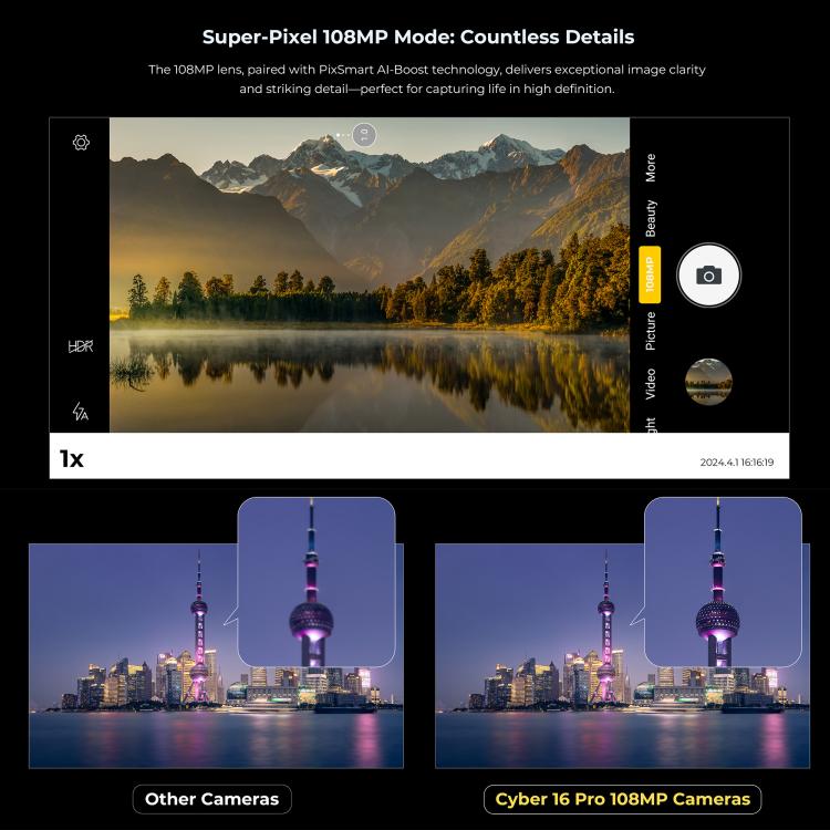 [HK Warehouse] HOTWAV Cyper 16 Pro Rugged Phone, 8GB+512GB, 6.6 inch ...