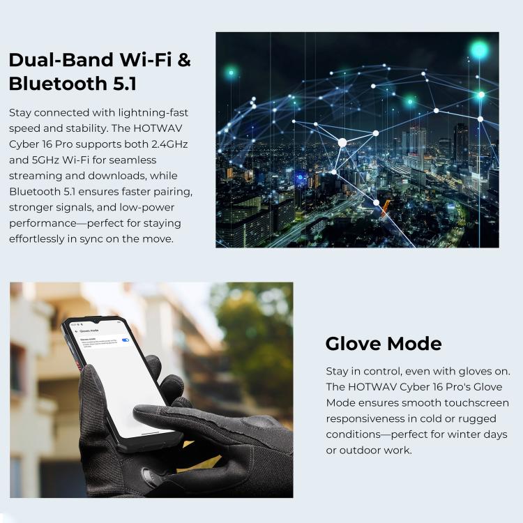 [HK Warehouse] HOTWAV Cyper 16 Pro Rugged Phone, 8GB+512GB, 6.6 inch ...