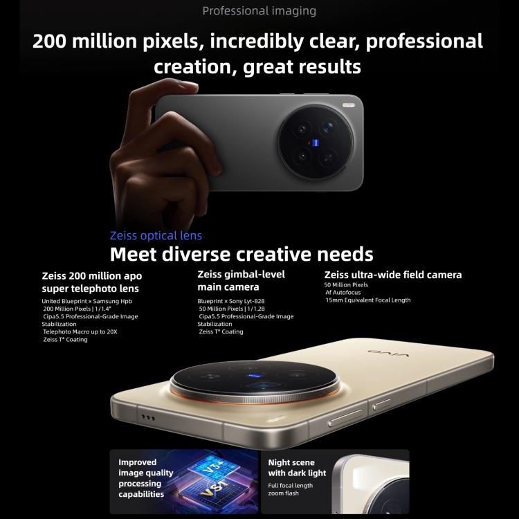 vivo X300 Pro, 12GB+256GB, 6.78 inch OriginOS 6 Android 16