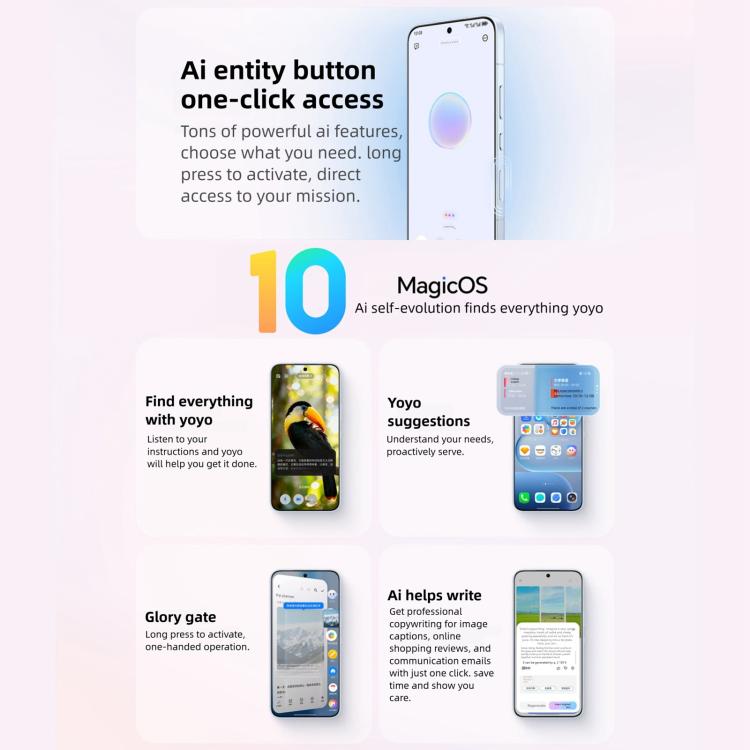Honor 500 Pro, 16GB+512GB, Screen Fingerprint, 6.55 inch