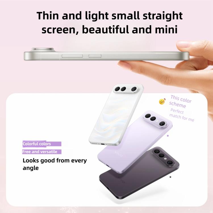 【新品未開封】VIVO S50 Pro mini 12GB/512GB 中国版 New VIVO S50 Pro Mini Smartphone Android 16 Snapdragon 8 Gen 5