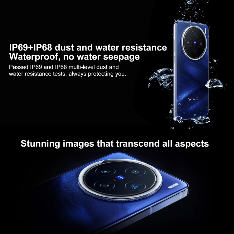 VIVO X200 12GB+512GB デジタルオーディオプレーヤー vivo X200, 12GB+512GB, Face ID / Screen Fingerprint
