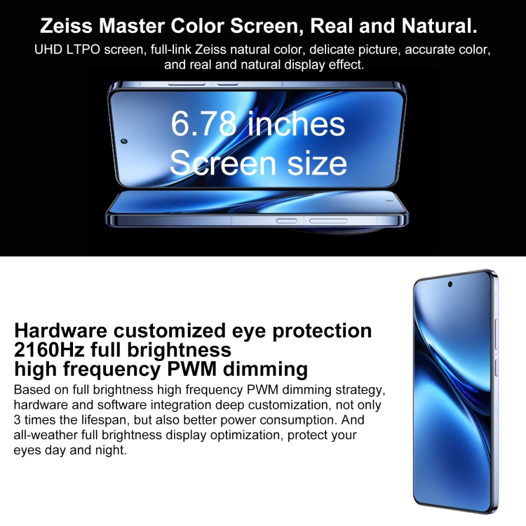 vivo X200 Pro、16GB+1TB、Face ID / 画面指紋認証、6.78インチ