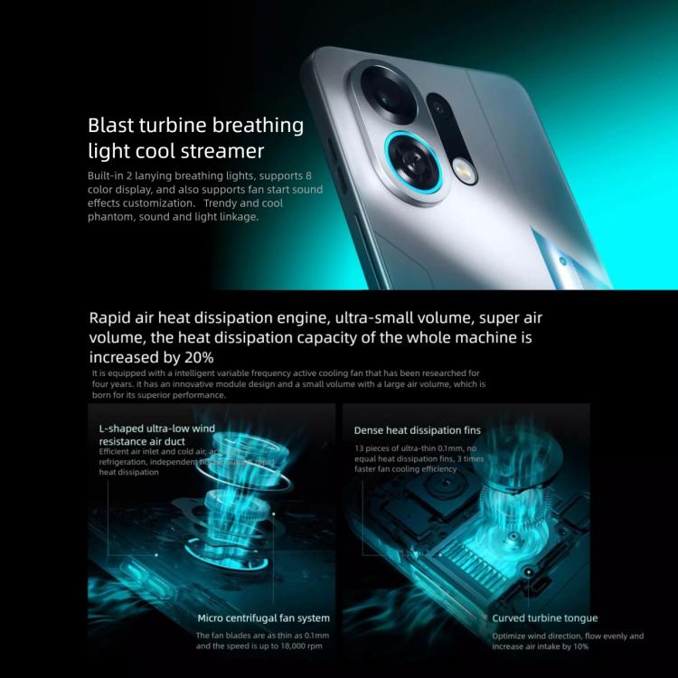 OPPO K13 Turbo Pro 5G, 12GB+256GB, Screen Fingerprint, 6.
