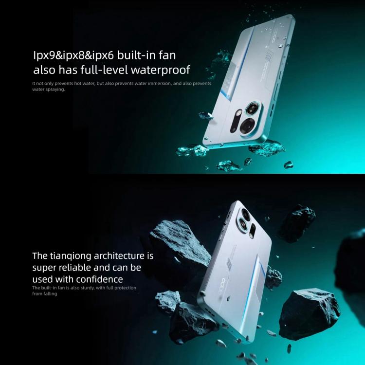 OPPO K13 Turbo Pro 5G、16GB+256GB、指紋認証スクリーン、6.8インチ