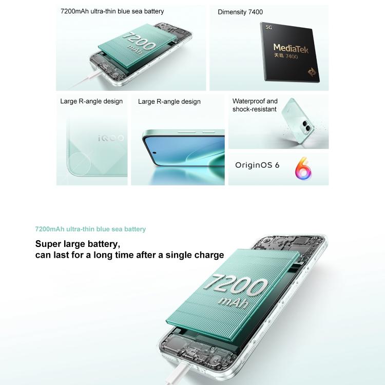 vivo iQOO Z11x, 12GB+512GB, Side Fingerprint, 6.76 inch