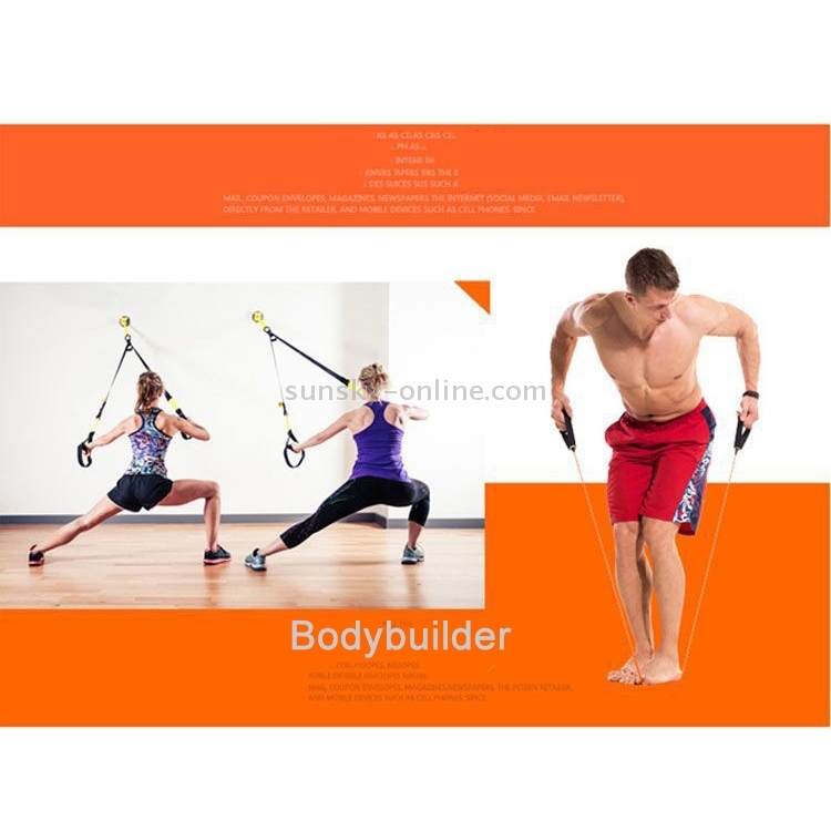 Fitness Exercise Resistance Bands Stretch Elastic Rope Workout Yoga ...