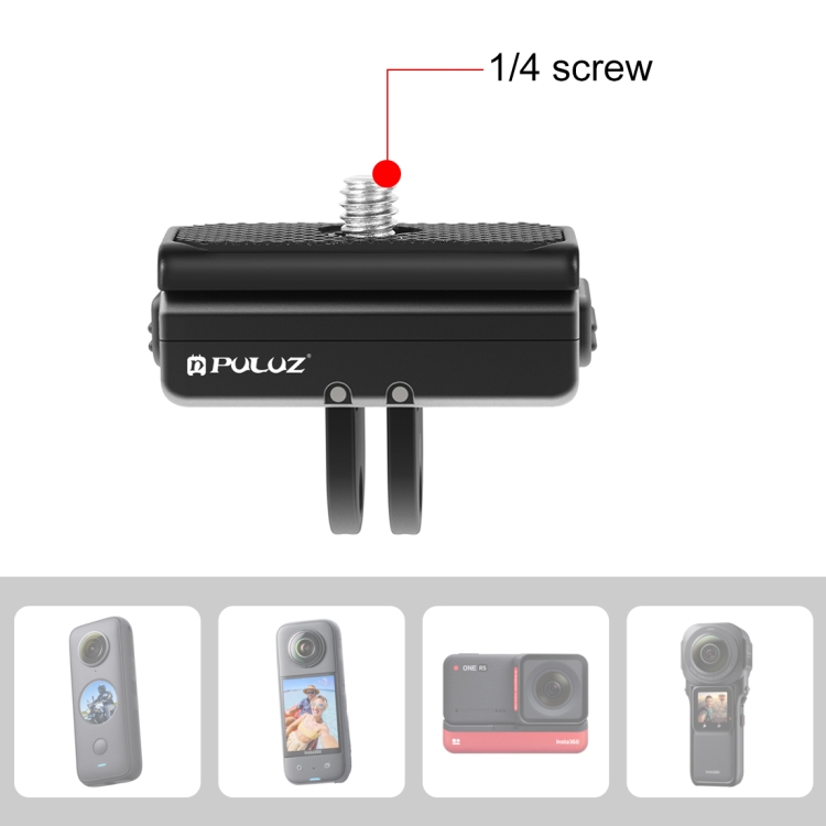 Telaio In Alluminio Per Insta360 Ace/Ace Pro – Gabbia Protettiva Con Copriobiettivo E Attacco Rapido 1/4
