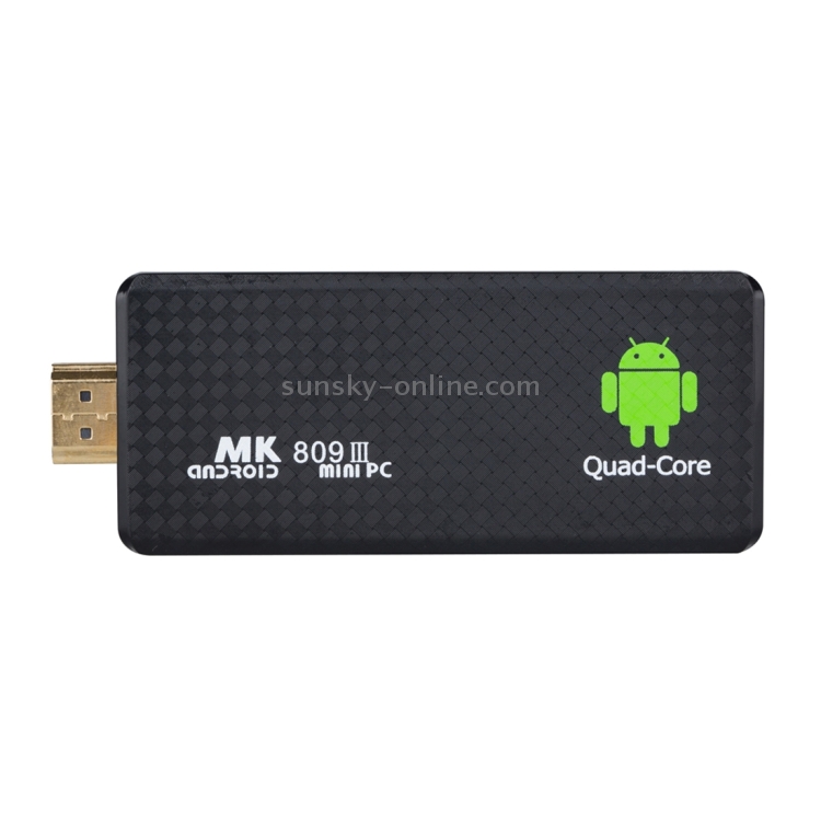 MK809IIIミニPCAndroid 7.1 TVスティックドングル、RK3229クアッドコア