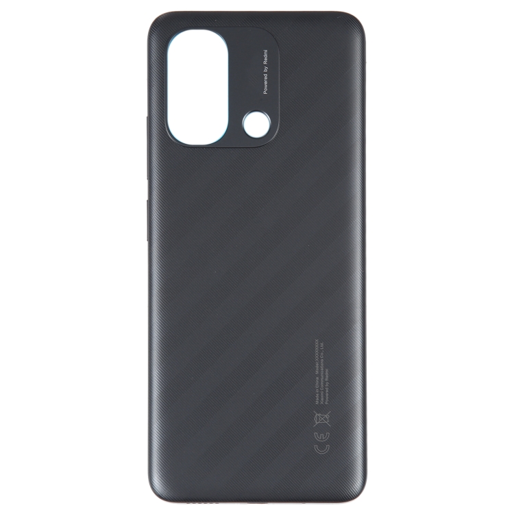 Xiaomi Redmi 12Cオリジナルバッテリーバックカバー用（ブラック）