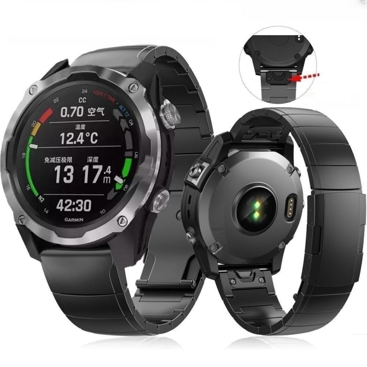 Cavo Di Ricarica Magnetico Per Garmin Descent MK2/MK2i - Sostitutivo USB, Lunghezza 1m, Nero - 4
