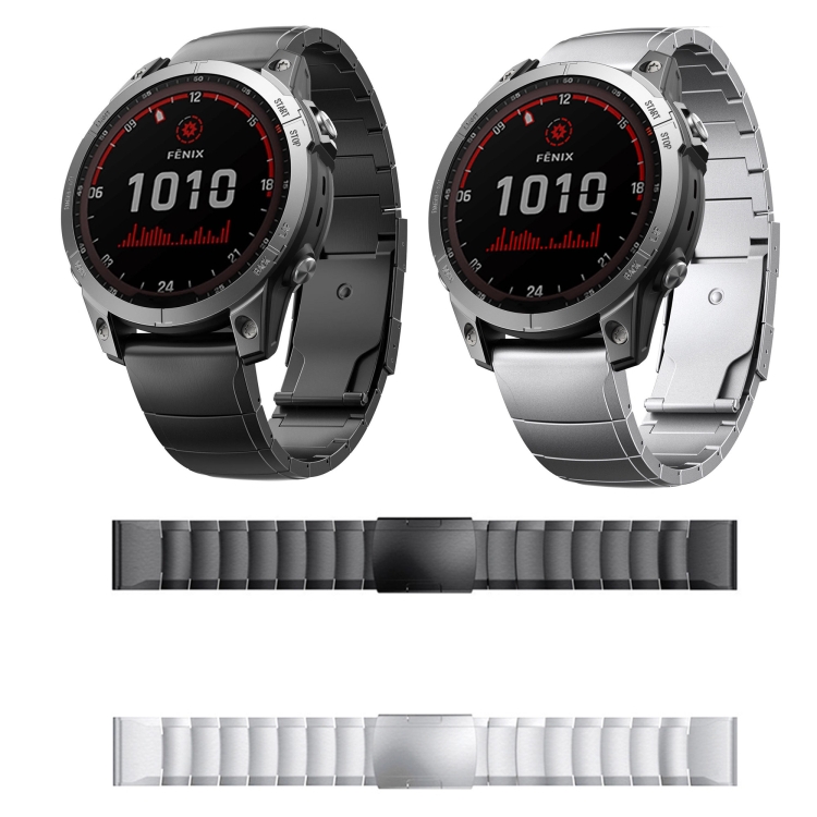 Garmin Fenix 7X Pro 51mm 26mm チタン合金クイックリリース時計バンド