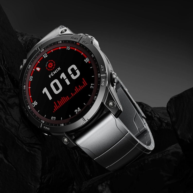 Garmin Fenix 7X Pro 51mm 26mm チタン合金クイックリリース時計バンド