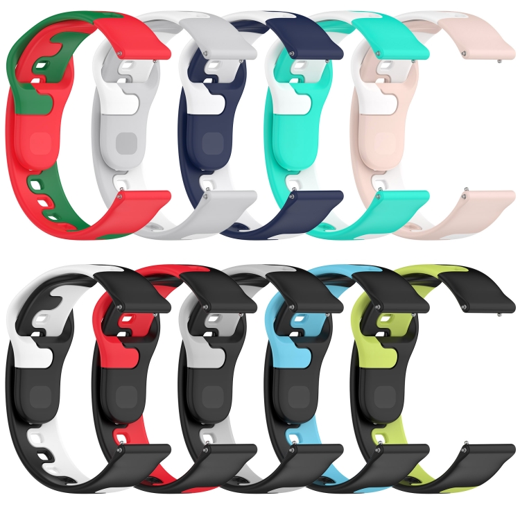 Samsung Galaxy Watch 6 クラシック 47mm 20mm ダブルカラーシリコン 