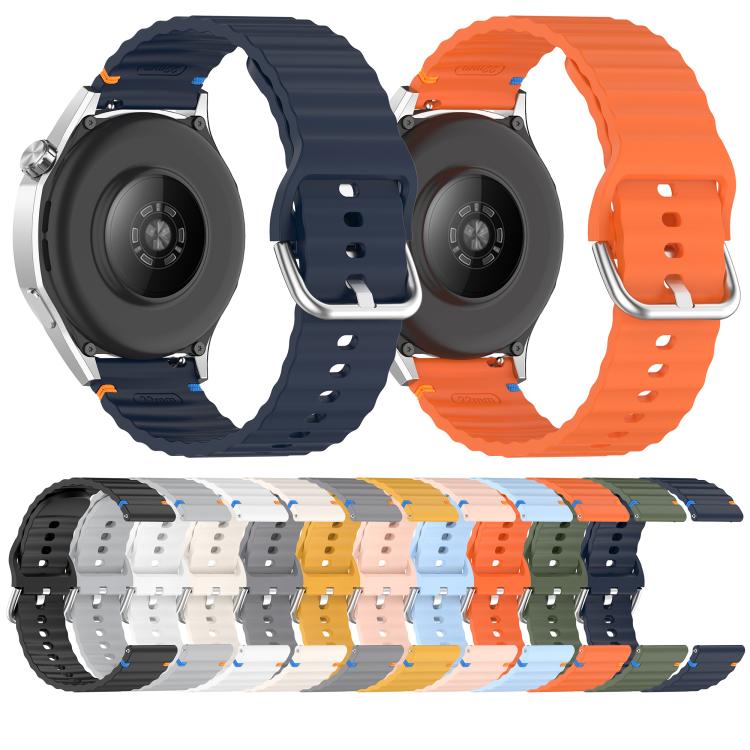 orange samsung gear s4 watch straps