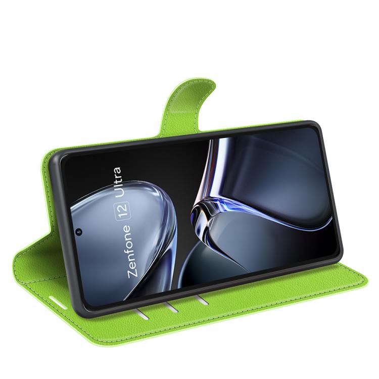 For Asus Zenfone 12 Ultra Litchi Texture Horizontal Flip