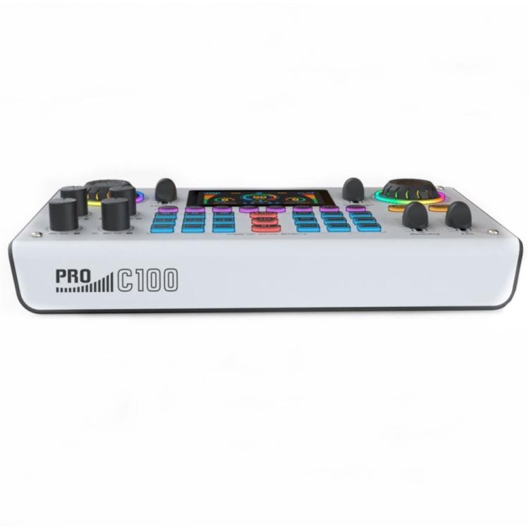 C100 Pro ストリーミング/録音用 5つのサウンドエフェクト搭載