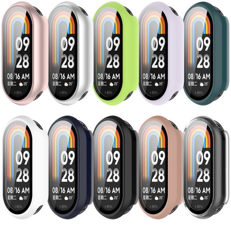 Funrae TPU Pellicola Protettiva Compatibile per Xiaomi mi Smart Band 10/Band 9 [4 Pezzi], Senza Bolle [Anti Graffi] Trasparente Ultra HD Protezione Schermo Protettivo Facile con Kit D'Installazione