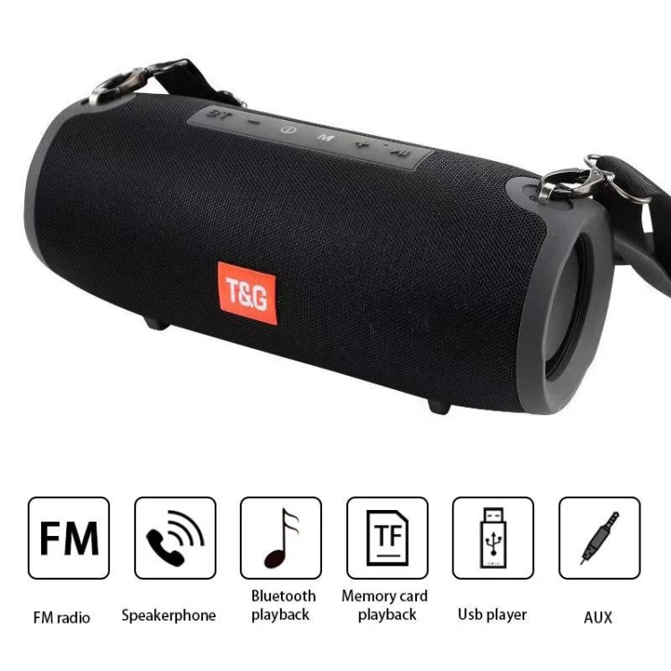 T&G TG118 20W Portable Column Bluetooth Speaker Music Player Speakers ...