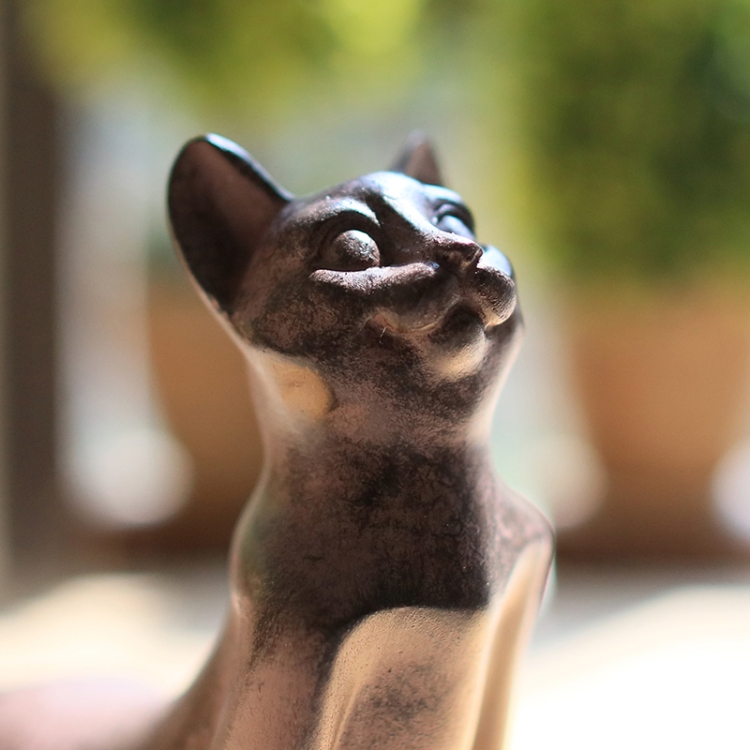 Yoga Cat Animal Figurine Home Decoration Crafts( Upper Dog) - Image 6