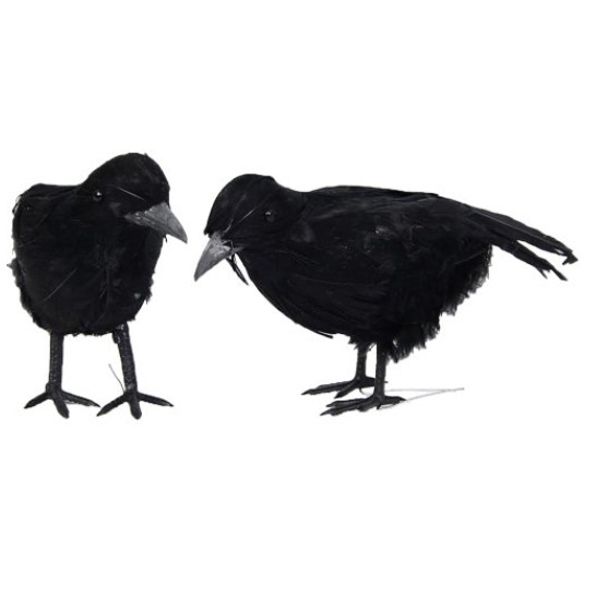 Halloween Decoration Crow Ornaments Simulation Crow - Image 4