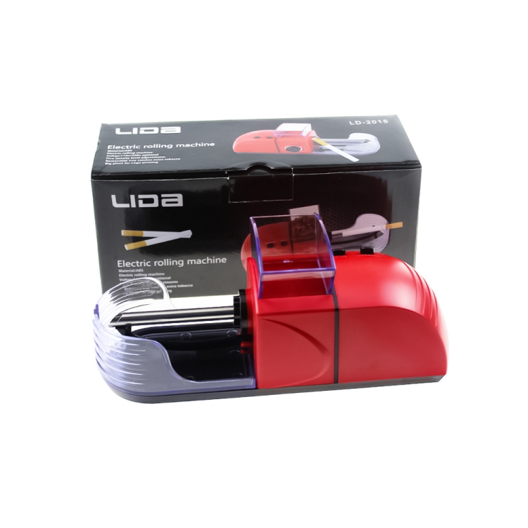 Portable Electric Cigarette Maker Fully Automatic Adjustable Electric  Cigarette Holder, Specification: EU Plug(Blue)