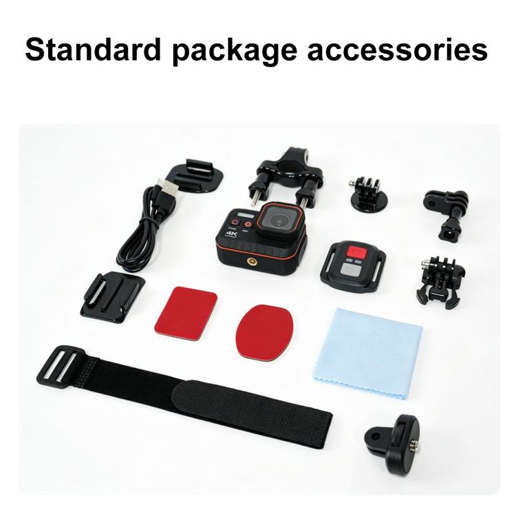 Action Camera Sansnail 5K 30FPS – Doppio Schermo, 24MP, WiFi, Kit Con 2 Batterie E 64GB Per Subacquea E Sport - 6