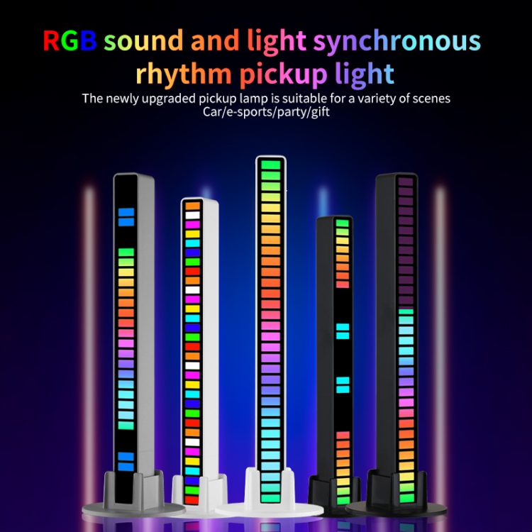 Turn Music into Light: Smart RGB Sound-Controlled LED Pickup Lights