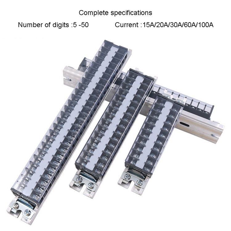 Wiring Rails CHINT TD-1510 Terminal Block Rail Type Wiring Block Paralleling Wires ...