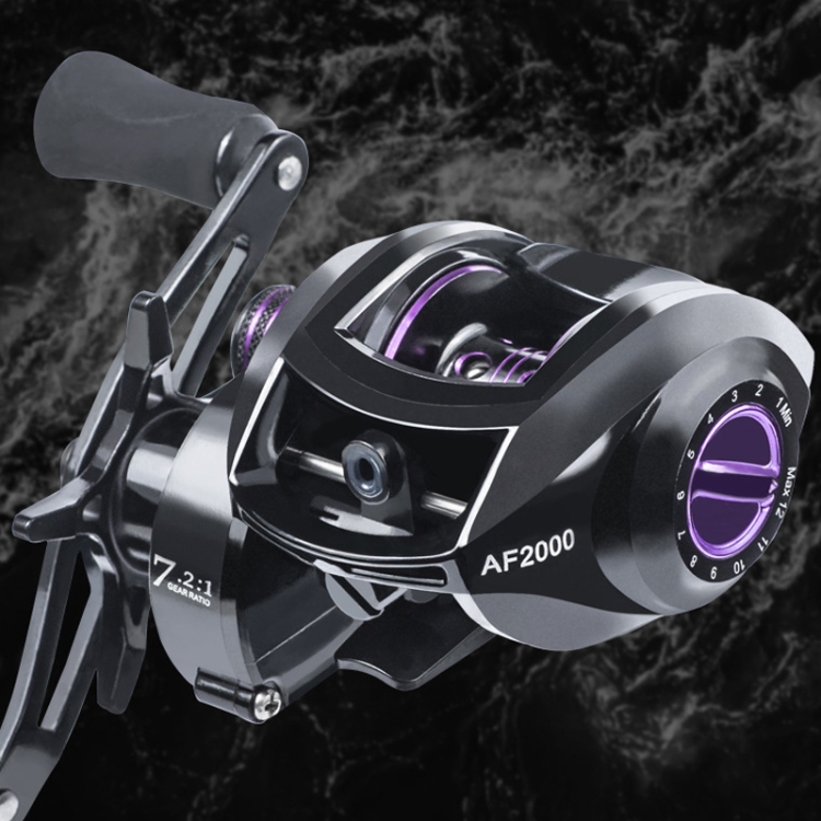 LINNHUE AF2000 7:2:1 Speed Ratio Fishing Reel 8KG Max Drag Metal Spool,  Spec: Left Hand Model