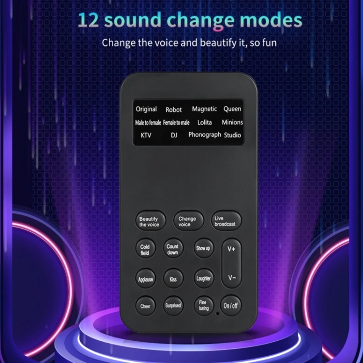 S9 Mobile Phone Computer Live Sound Card Voice Changer Game Karaoke ...