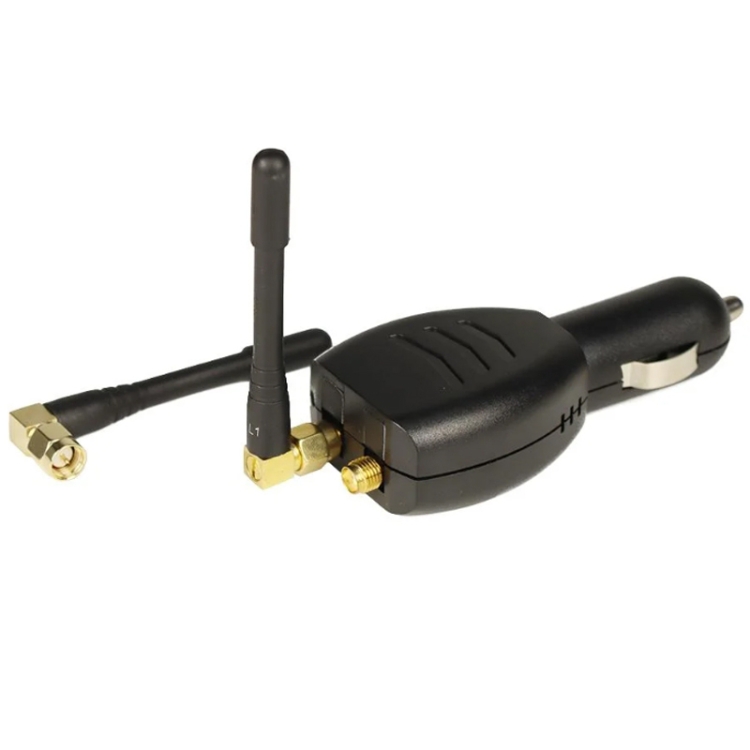 cigarette lighter tracker blocker 12~24V Cigarette Lighter Double Head Car GPS Jammer